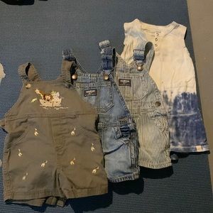 Overalls sz 6 month